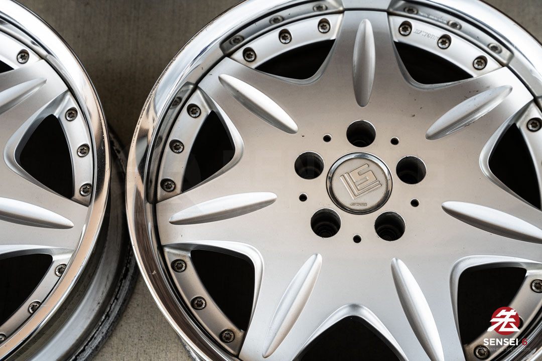 18" Work LS207 (Used Wheels) / 5x114.3 / 18x8 +38 / Silver