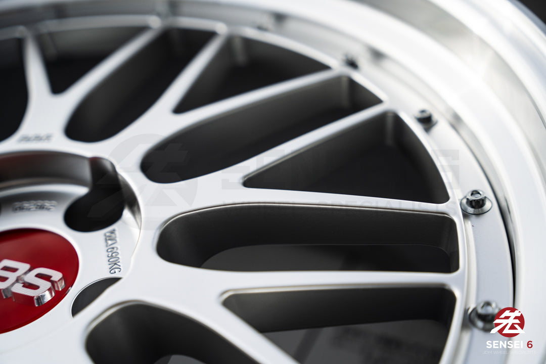 BBS LM / 20x9.5 +30 / 5x114.3 / Plata Diamante 