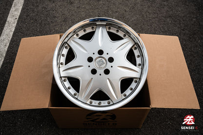 18" Work LS207 (Used Wheels) / 5x114.3 / 18x8 +38 / Silver