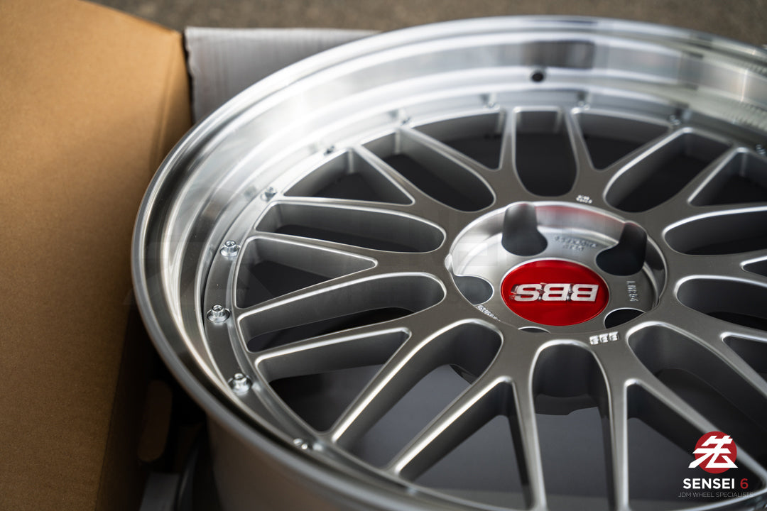 BBS LM / 20x9.5 +30 / 5x114.3 / Plata Diamante 