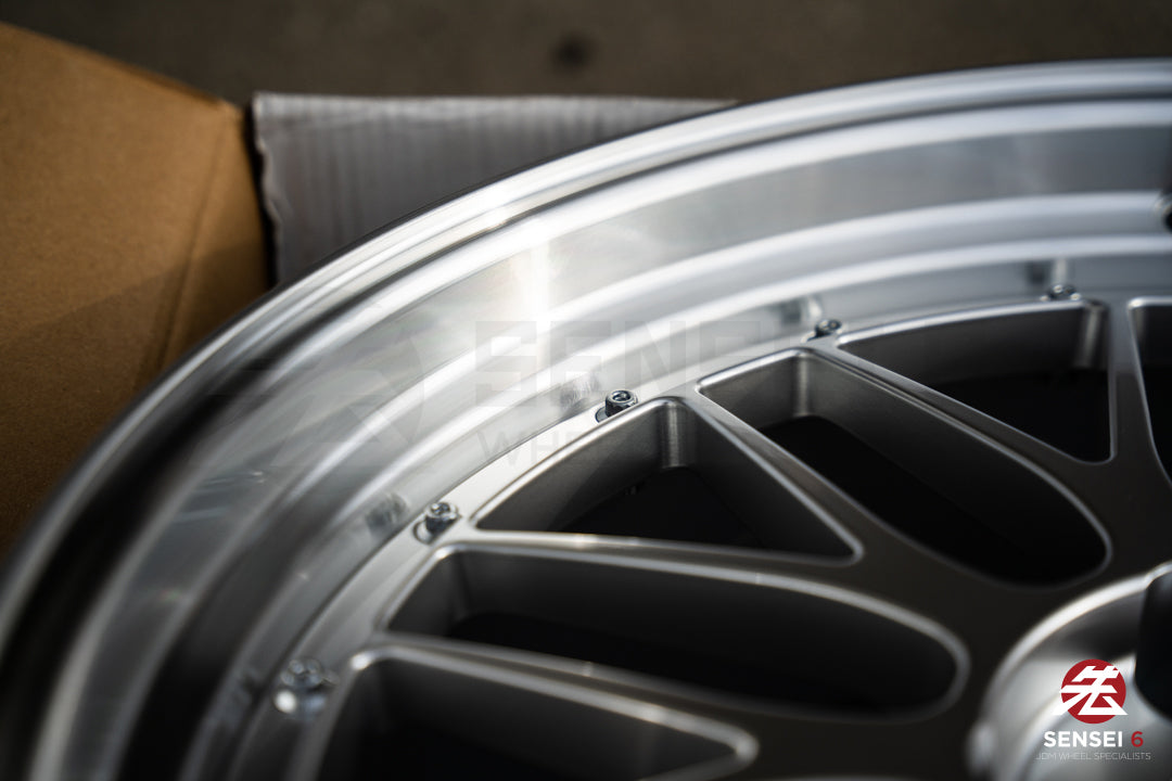 BBS LM / 20x9.5 +30 / 5x114.3 / Plata Diamante 
