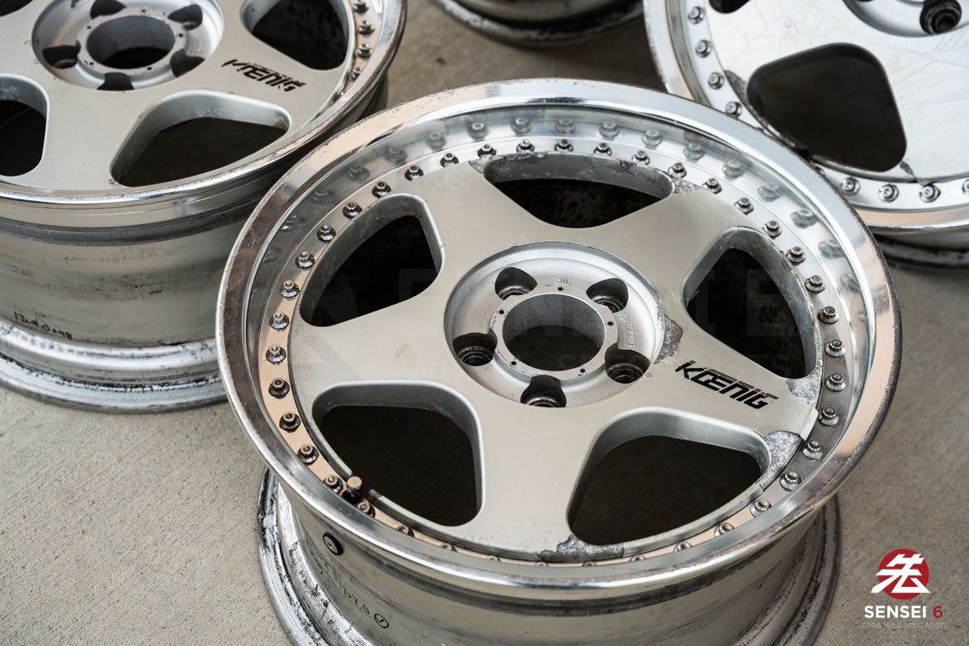 17" Desmond Koenig (Used Wheels) / 5x114.3 / 17x8 +48, 17x9 +48