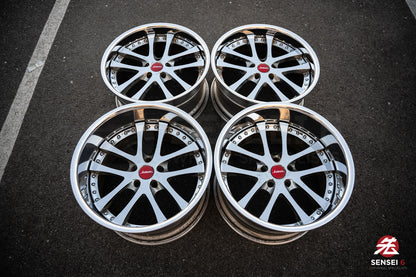 19" Weds Kranze LXZ (Used Wheels) / 5x114.3 / 19x9.5 +22, 19x11.5 -16 / Chrome