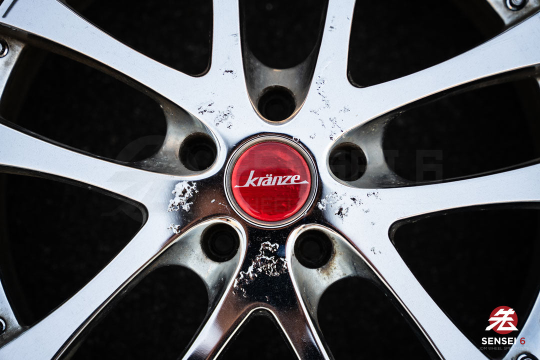 19" Weds Kranze LXZ (Used Wheels) / 5x114.3 / 19x9.5 +22, 19x11.5 -16 / Chrome