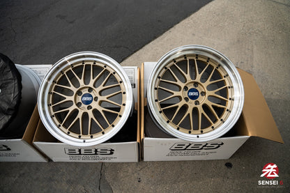 BBS LM / 20x10 +22, 20x11 +24 / 5x112 / Oro 