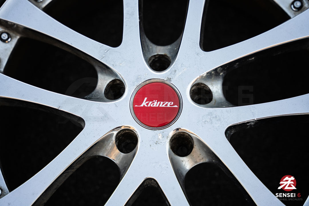 19" Weds Kranze LXZ (Used Wheels) / 5x114.3 / 19x9.5 +22, 19x11.5 -16 / Chrome