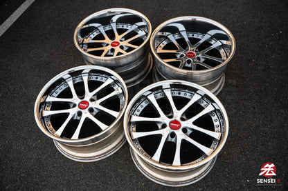19" Weds Kranze LXZ (Used Wheels) / 5x114.3 / 19x9.5 +22, 19x11.5 -16 / Chrome