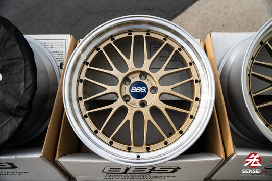 BBS LM / 20x10 +22, 20x11 +24 / 5x112 / Oro 