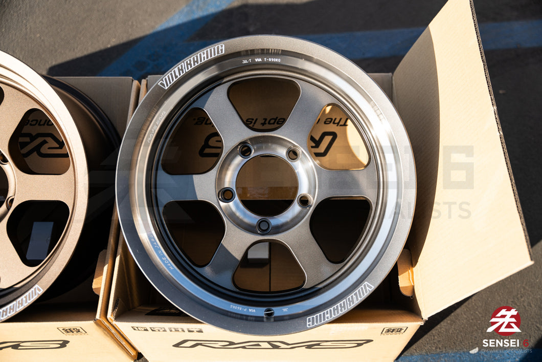 Volk TE37XT M-Spec SL / 18x9.5 +0 / 5x150 / Pressed Graphite