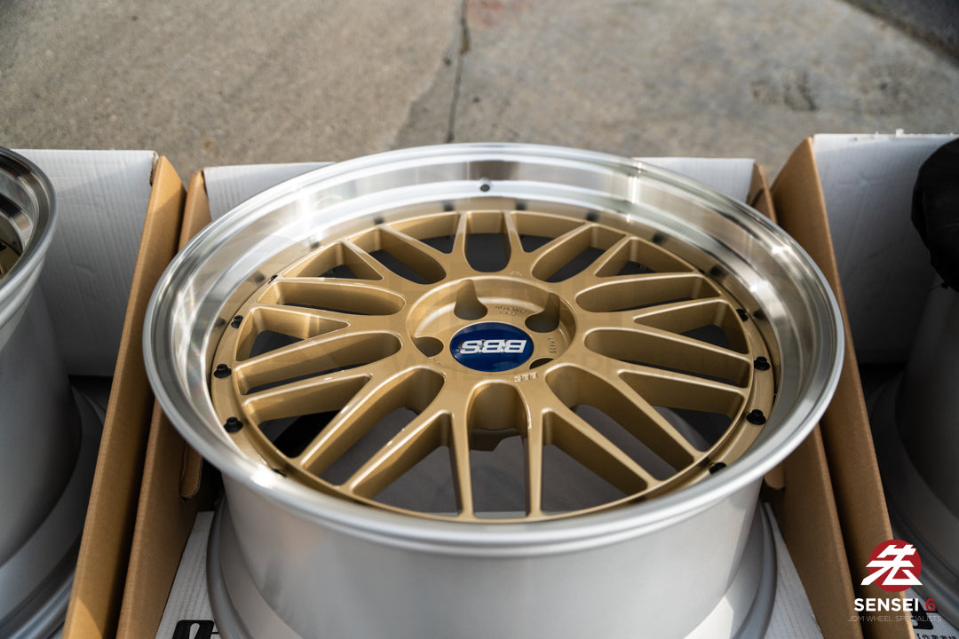 BBS LM / 20x10 +22, 20x11 +24 / 5x112 / Oro 