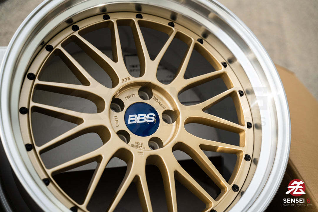 BBS LM / 20x10 +22, 20x11 +24 / 5x112 / Oro 