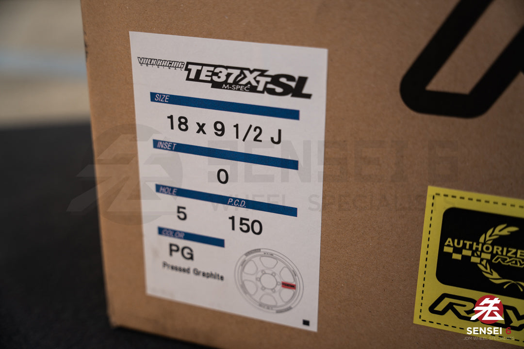 Volk TE37XT SL M-Spec / 18x9.5 +0 / 5x150 / Pressed Graphite (PG)