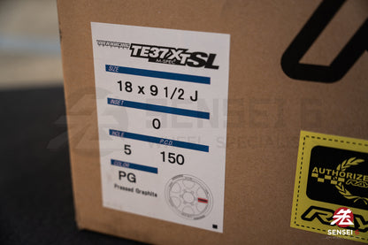Volk TE37XT SL M-Spec / 18x9.5 +0 / 5x150 / Pressed Graphite (PG)