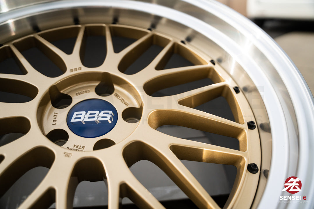 BBS LM / 20x10 +22, 20x11 +24 / 5x112 / Oro 
