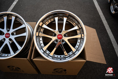 19" Weds Kranze LXZ (Used Wheels) / 5x114.3 / 19x9.5 +22, 19x11.5 -16 / Chrome