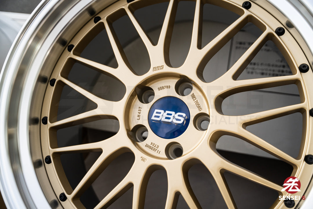 BBS LM / 20x10 +22, 20x11 +24 / 5x112 / Oro 