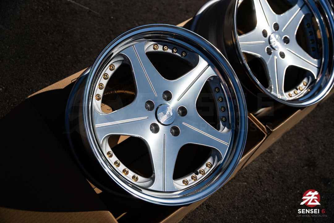 Leon Hardiritt Orden [Step Lip] / 19x9.5 +26, 19x10.5 +25 / 5x114.3 / Diamond Cut