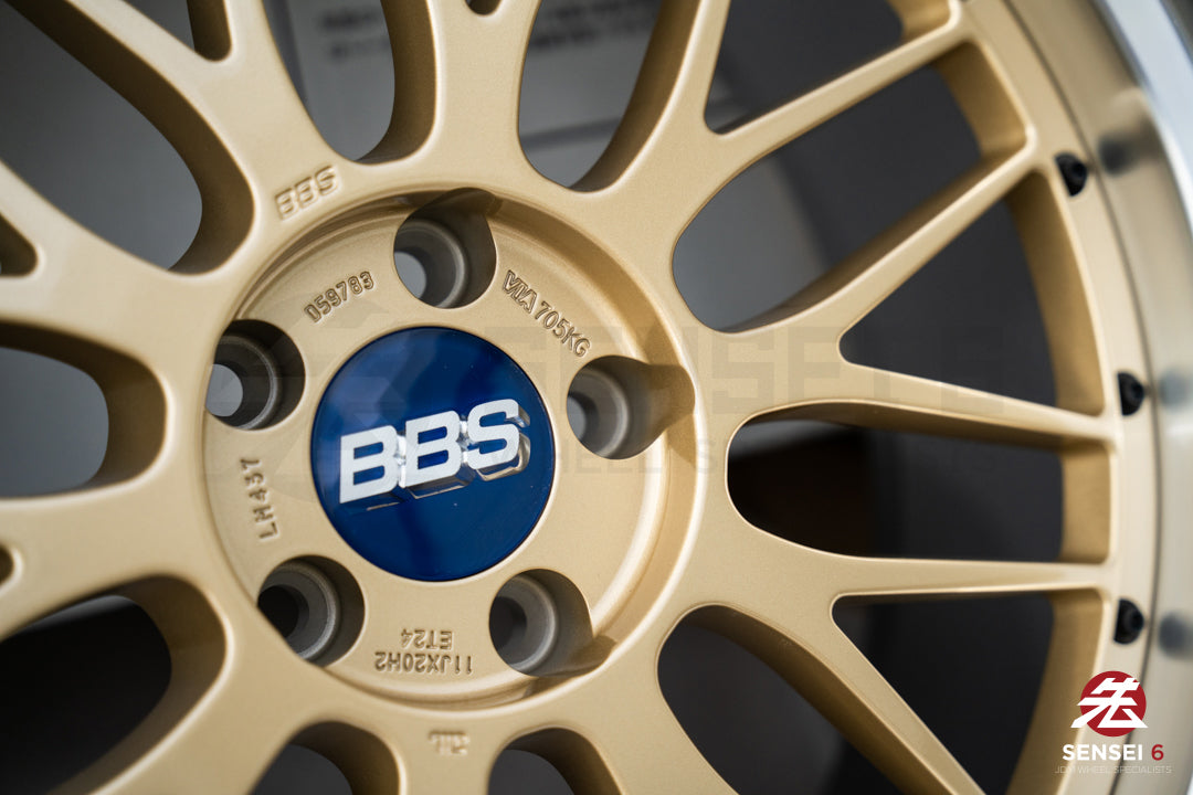 BBS LM / 20x10 +22, 20x11 +24 / 5x112 / Oro 