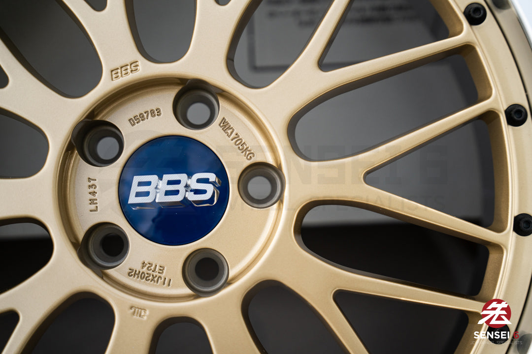 BBS LM / 20x10 +22, 20x11 +24 / 5x112 / Oro 
