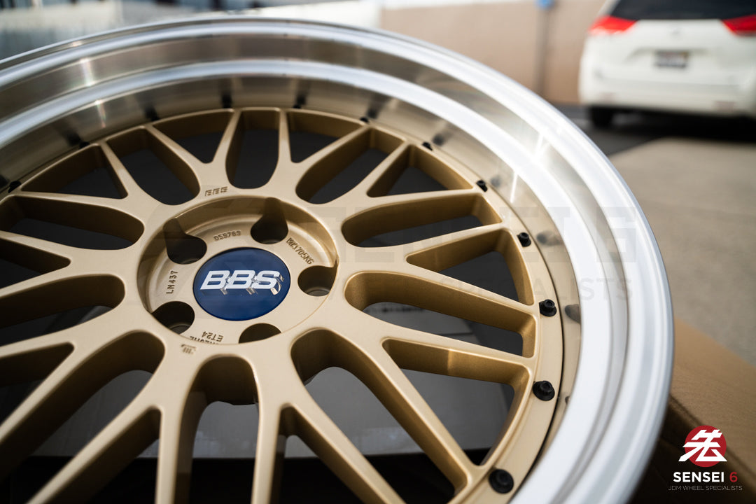 BBS LM / 20x10 +22, 20x11 +24 / 5x112 / Oro 