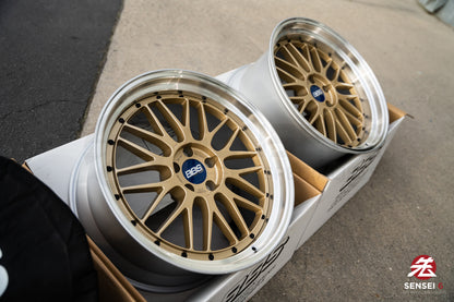 BBS LM / 20x10 +22, 20x11 +24 / 5x112 / Oro 