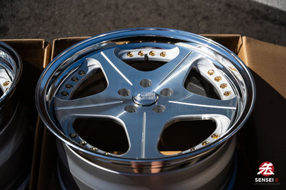 Leon Hardiritt Orden [Step Lip] / 19x9.5 +26, 19x10.5 +25 / 5x114.3 / Diamond Cut