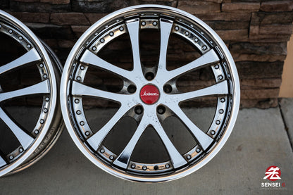 19" Weds Kranze LXZ (Used Wheels) / 5x114.3 / 19x9.5 +22, 19x11.5 -16 / Chrome