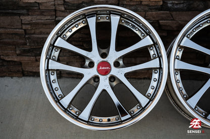 19" Weds Kranze LXZ (Used Wheels) / 5x114.3 / 19x9.5 +22, 19x11.5 -16 / Chrome