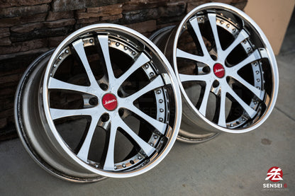 19" Weds Kranze LXZ (Used Wheels) / 5x114.3 / 19x9.5 +22, 19x11.5 -16 / Chrome