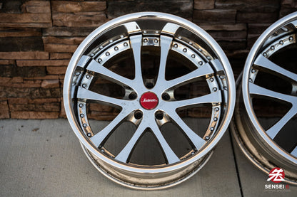 19" Weds Kranze LXZ (Used Wheels) / 5x114.3 / 19x9.5 +22, 19x11.5 -16 / Chrome