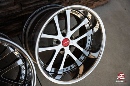 19" Weds Kranze LXZ (Used Wheels) / 5x114.3 / 19x9.5 +22, 19x11.5 -16 / Chrome