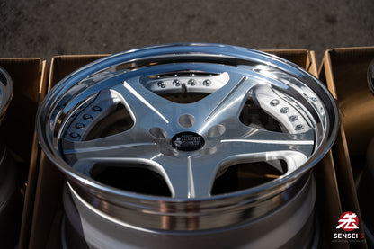 Leon Hardiritt Orden CV [Step Lip] / 19x9.5 +14, 19x10.5 +13 / 5x114.3 / Diamond Cut