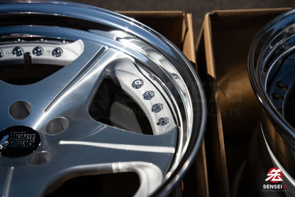 Leon Hardiritt Orden CV [Step Lip] / 19x9.5 +14, 19x10.5 +13 / 5x114.3 / Diamond Cut