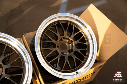 Volk 21A Spec-SR / 18x9.5 +22, 18x10.5 +22 / 5x120 / Shining Bronze Metal Rim DC (SR)