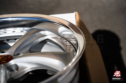Trabajo VSKF# / 18x9.5 +14, 18x10.5 +15 / 5x114.3 / Gris claro plateado