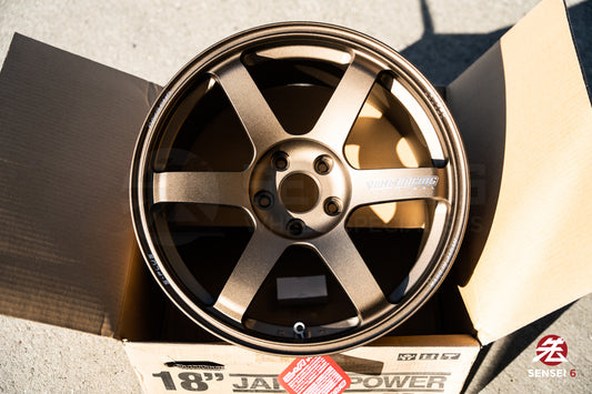 Volk TE37 Saga S-Plus / 18x9.5 +22 / 5x114.3 / OG Bronze (BR)