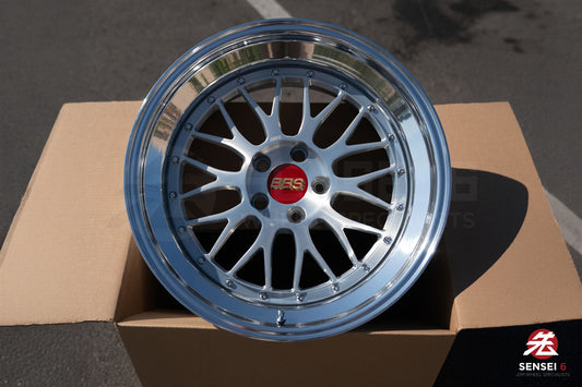 19" BBS LM [Double Step, 3pc] (Used Wheels Built to Order)