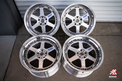 Volk GT-P de 17" (3 piezas convertidas) (Llantas usadas, hechas a pedido)