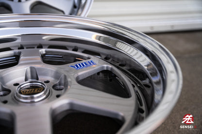 Volk GT-P de 17" (3 piezas convertidas) (Llantas usadas, hechas a pedido)
