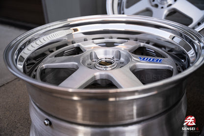 Volk GT-P de 17" (3 piezas convertidas) (Llantas usadas, hechas a pedido)