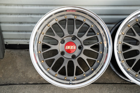BBS LM de 17" [Un solo paso, 3 piezas] (Ruedas usadas, hechas a pedido) 