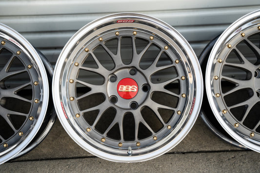 BBS LM de 17" [Un solo paso, 3 piezas] (Ruedas usadas, hechas a pedido) 