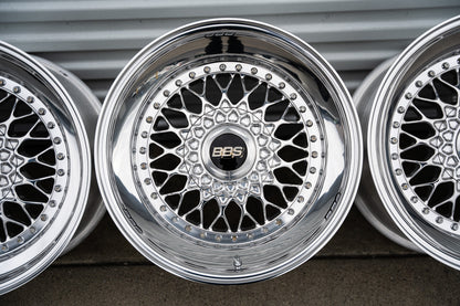 BBS RS de 17" [Double Step Lip] (Ruedas usadas, hechas a pedido) 
