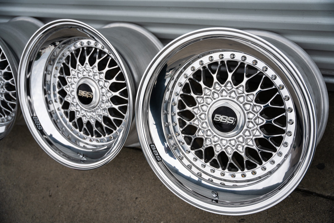 BBS RS de 17" [Double Step Lip] (Ruedas usadas, hechas a pedido) 