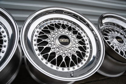 BBS RS de 17" [Double Step Lip] (Ruedas usadas, hechas a pedido) 