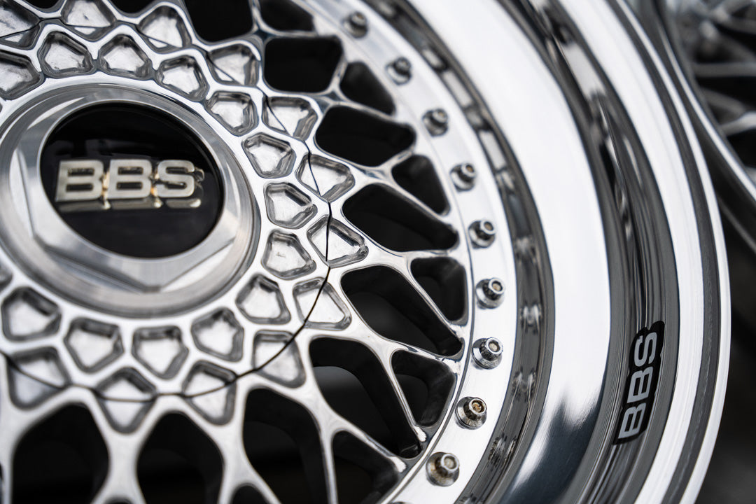 BBS RS de 17" [Double Step Lip] (Ruedas usadas, hechas a pedido) 