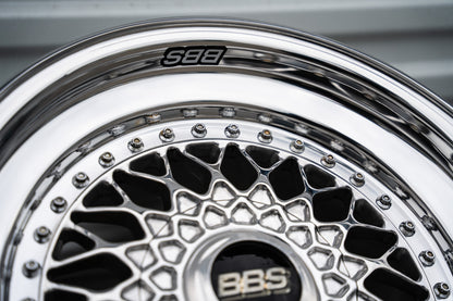 BBS RS de 17" [Double Step Lip] (Ruedas usadas, hechas a pedido) 
