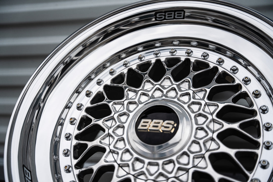 BBS RS de 17" [Double Step Lip] (Ruedas usadas, hechas a pedido) 