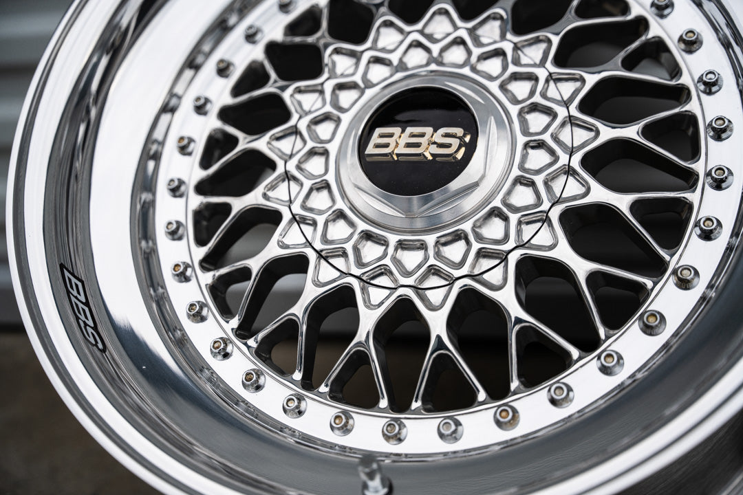 BBS RS de 17" [Double Step Lip] (Ruedas usadas, hechas a pedido) 