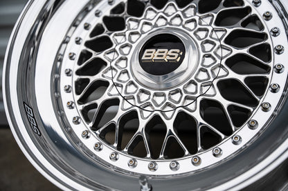 BBS RS de 17" [Double Step Lip] (Ruedas usadas, hechas a pedido) 